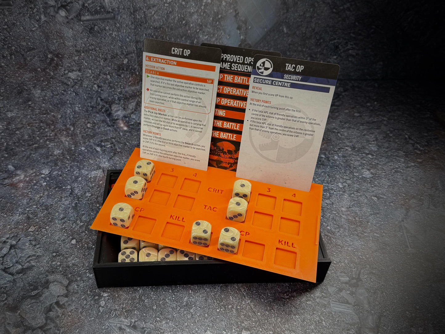 Kill Team 2024 (3rd Edition) Storage Box, Game Tracker & Dice Tray