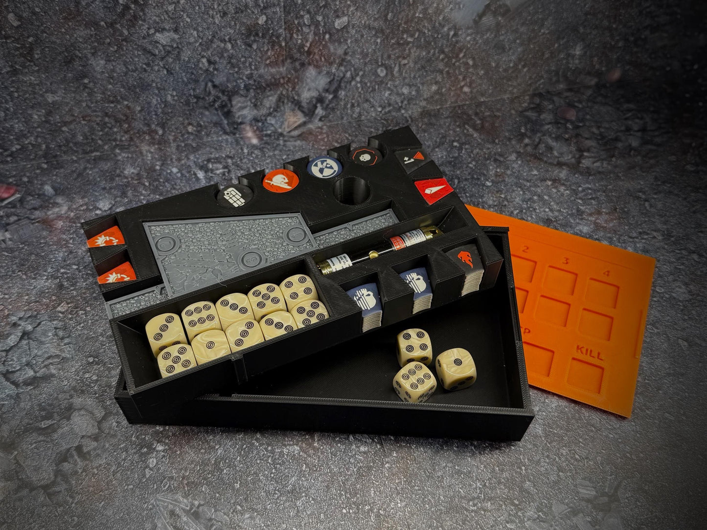 Kill Team 2024 (3rd Edition) Storage Box, Game Tracker & Dice Tray