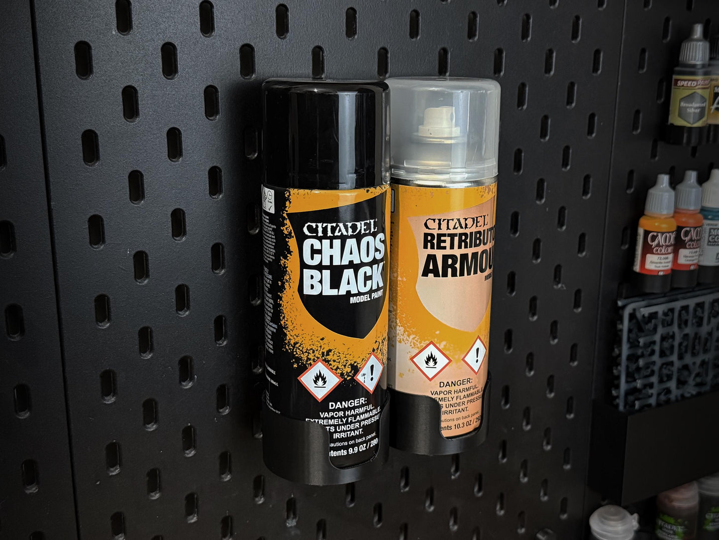 Spray Paint and Rattle Can Holder | IKEA SKADIS