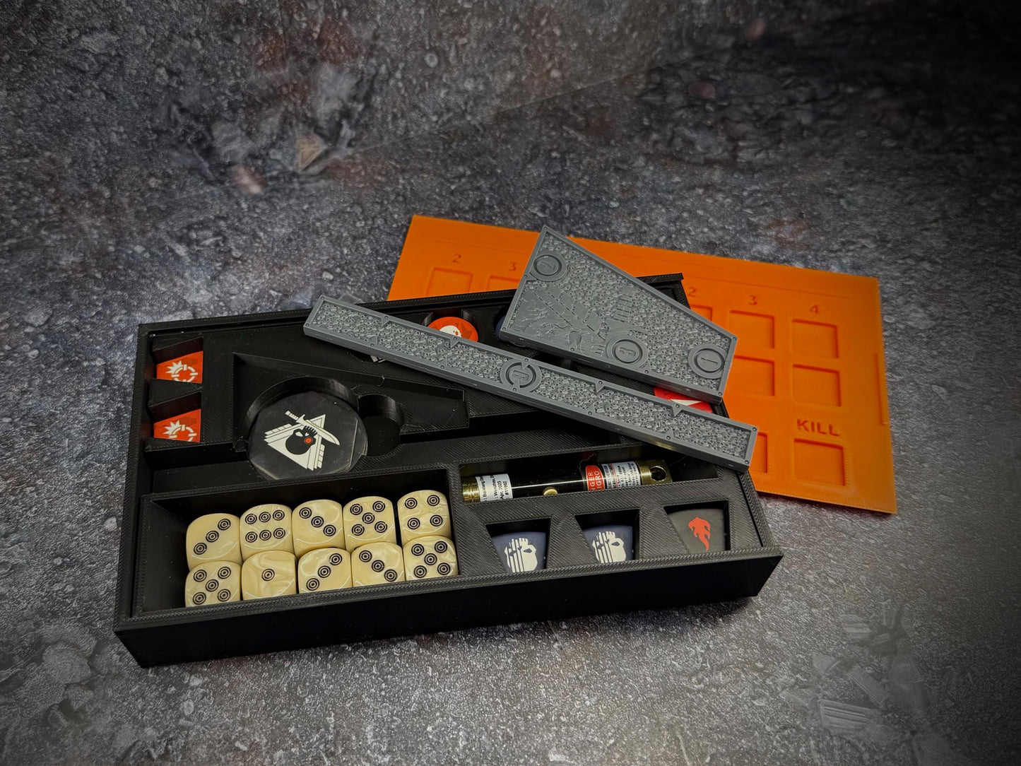 Kill Team 2024 (3rd Edition) Storage Box, Game Tracker & Dice Tray