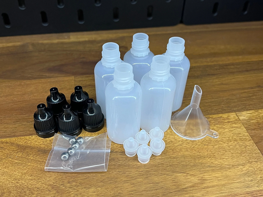Dropper Bottles with Paint Agitators for Citadel Paint + FREE Funnel