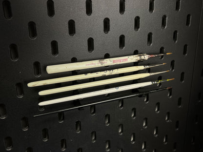 Paint Brush Rack | IKEA SKADIS | Regular Brushes