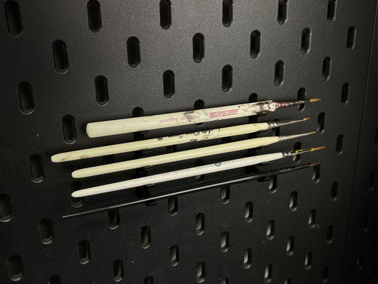 Paint Brush Rack | IKEA SKADIS | Regular Brushes